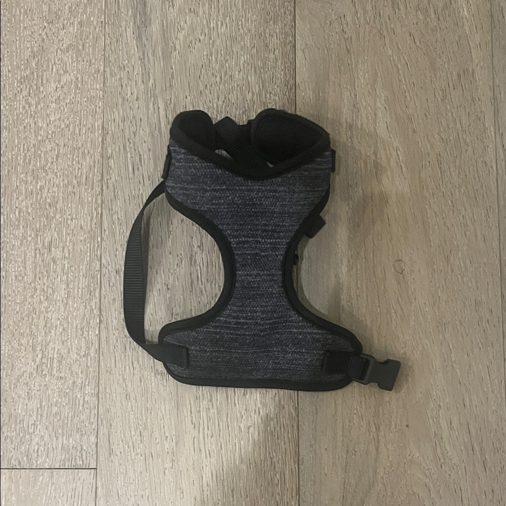 Black and Gray Dog Harness - XSmall